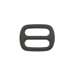 stop/steg recht 16 mm zwart